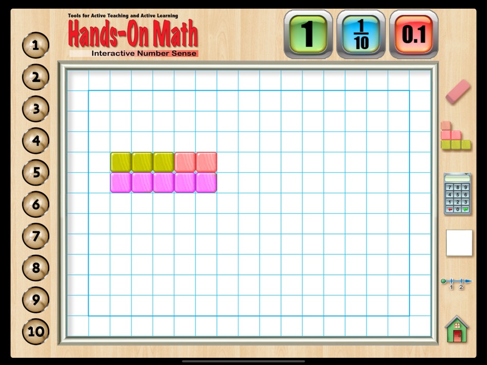 #6. Hands-On Math Number Sense (iOS) Podle: Ventura Educational Systems