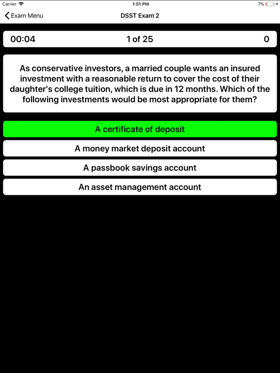 Screenshot #6 pour DSST Personal Finance Prep