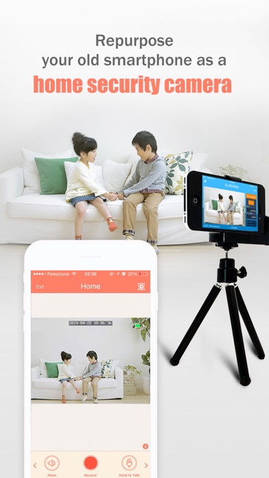 Athome Camera pro モニタースクリーンショット