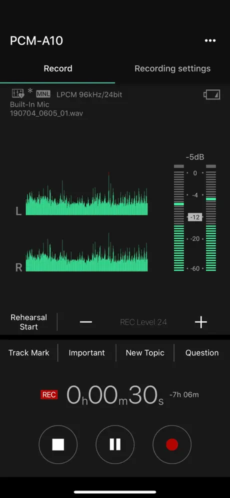 Sony | REC Remote