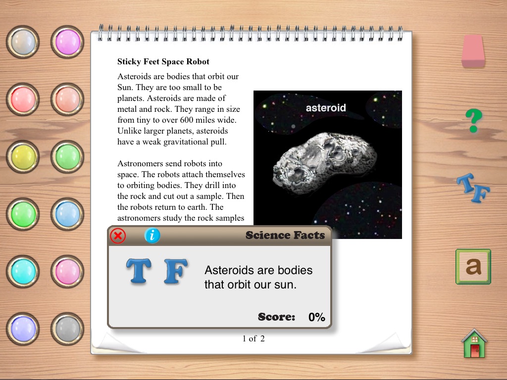 Reading Skills 3A screenshot 3