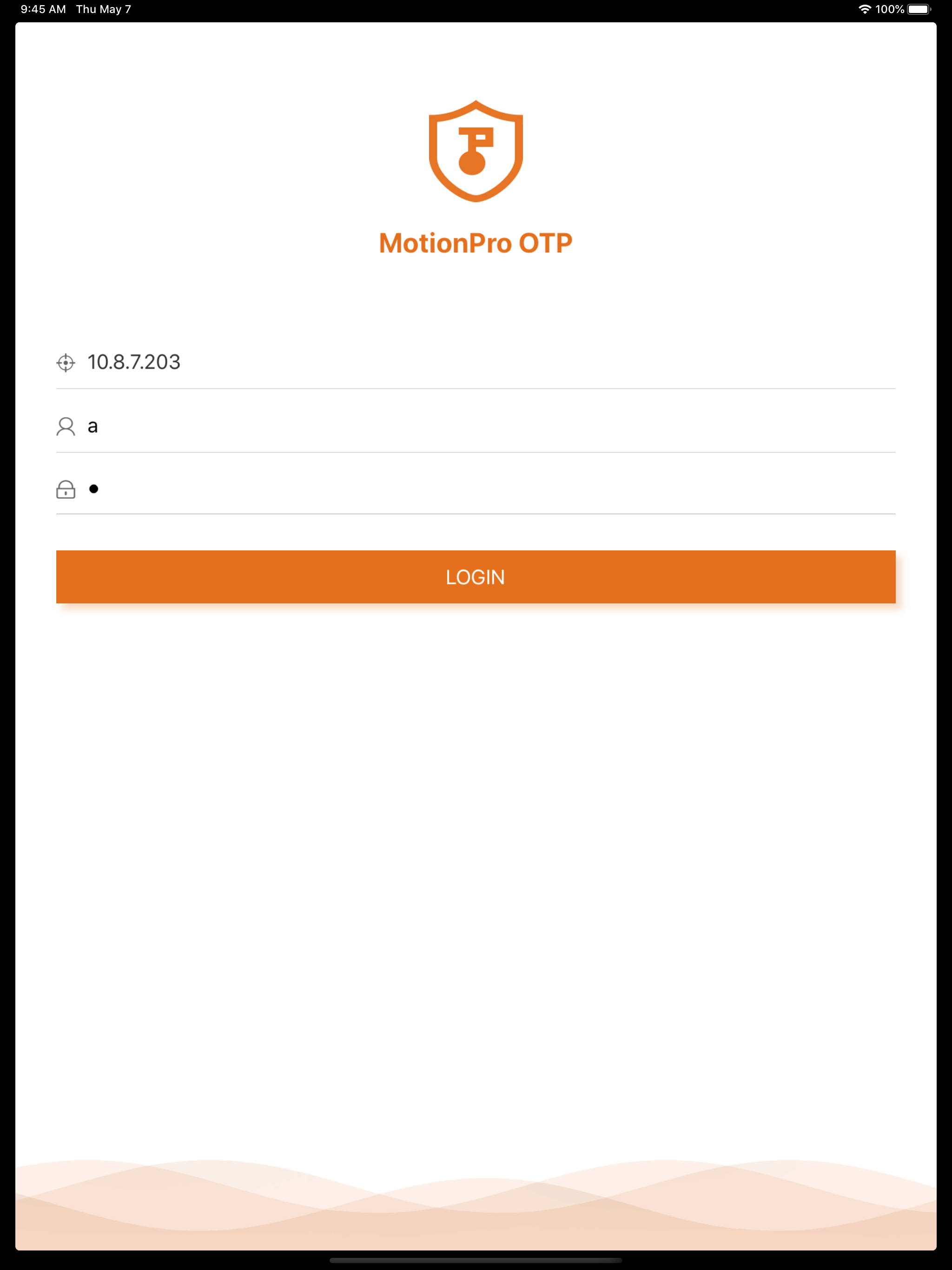 MotionProOTP