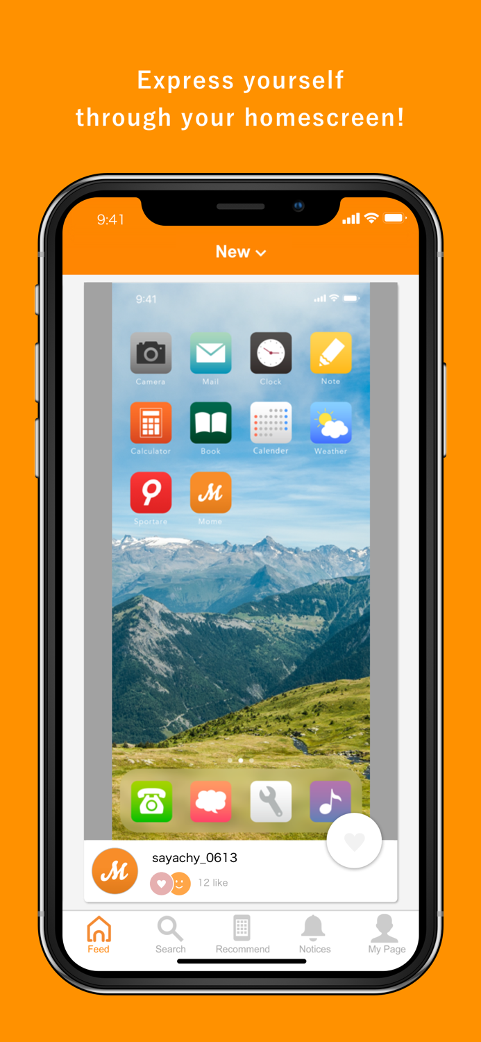 Mome - Home Screen Community