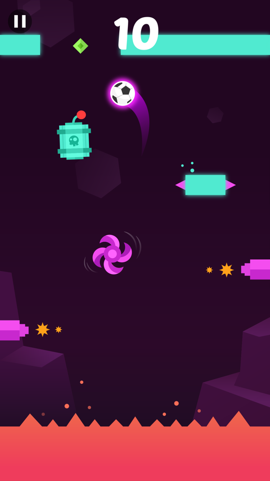 #2. Jumping Dash! (iOS) Podle: MONSTER PLANET Corp.
