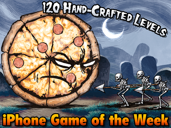 Pizza Vs. Skeletons iPad app afbeelding 1