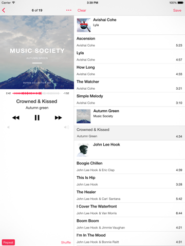 Скриншот из Glazba – Music Player