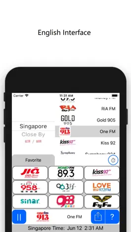 Game screenshot SG Expat Radio apk