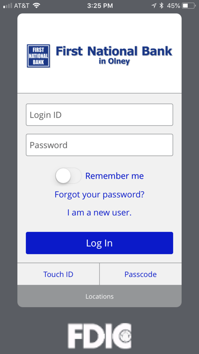 How to cancel & delete First National Bank in Olney from iphone & ipad 1