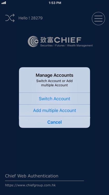 Chief Web Authentication screenshot-3