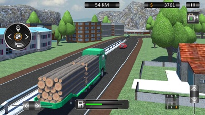 Real Truck Cargo Transport 3D Screenshot