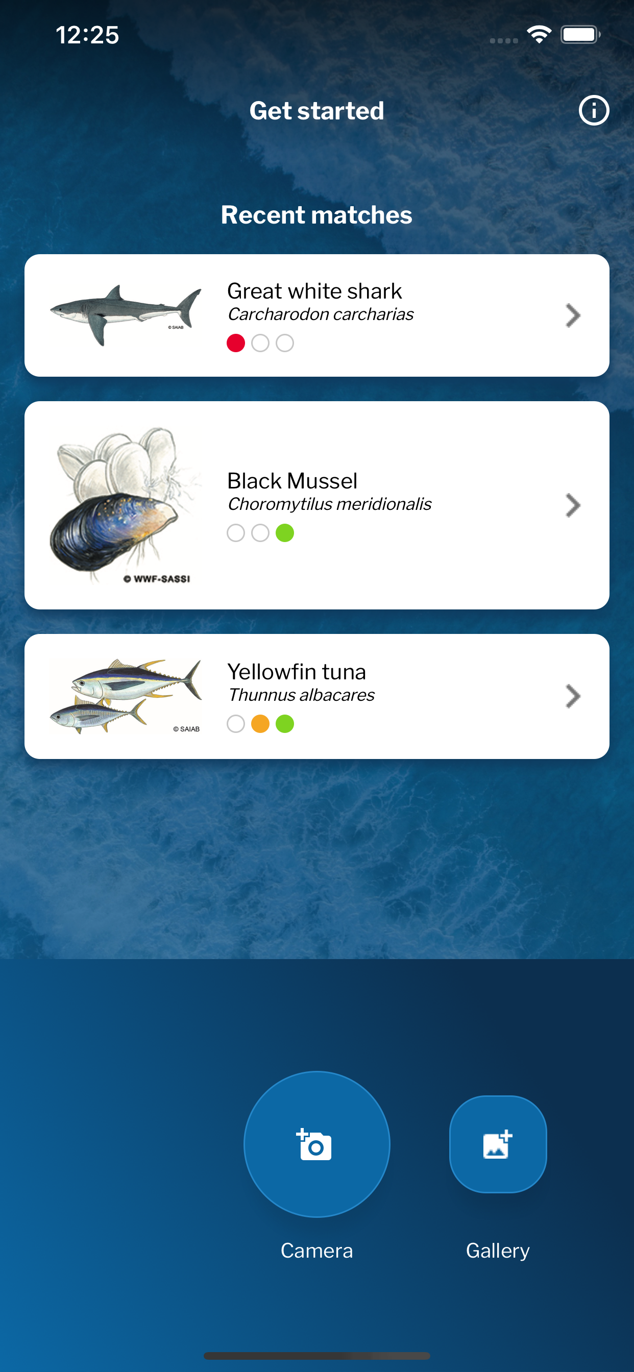 WWF-SASSI FishID screenshot 3