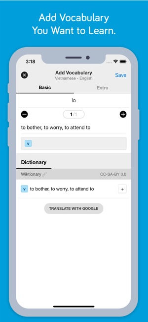 Ulangi - Vocabulary Flashcards