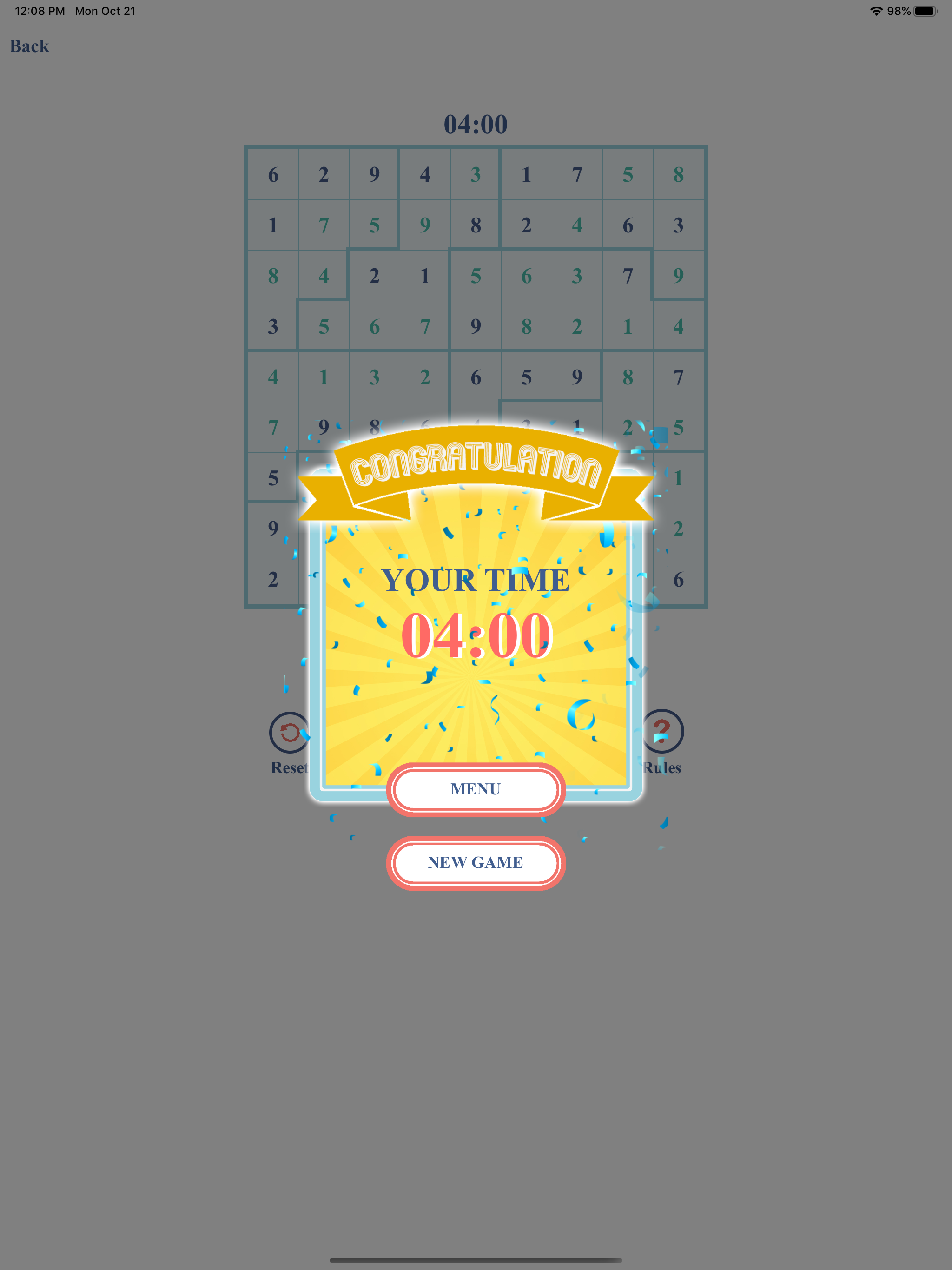 Jigsaw Sudoku Challenge