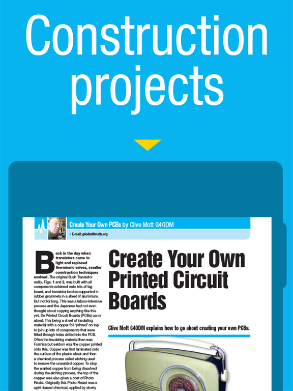 Practical Wireless iPad screenshot 4 - Magazines & Newspapers app