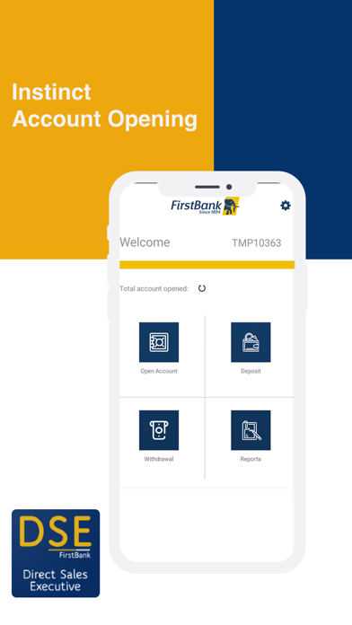 FirstBank DSE App Screenshot