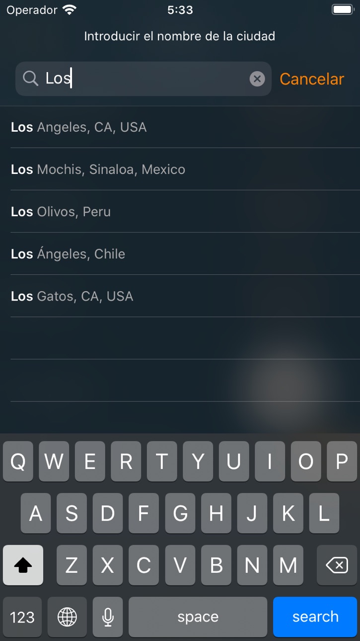 iPhone screenshot