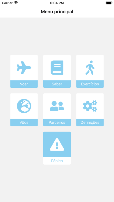 Screenshot #1 pour Medo de voar App Pro
