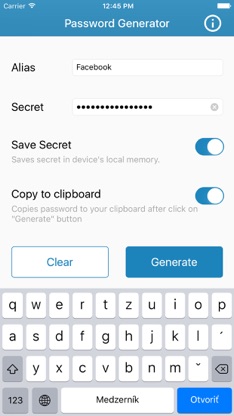 Password Generator on the fly screenshot 2