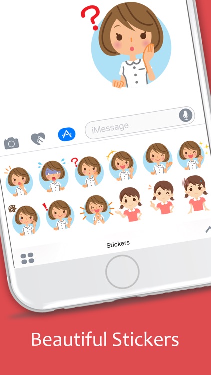Girls Cute Stickers Pack