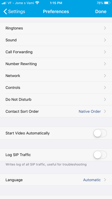 App screenshot