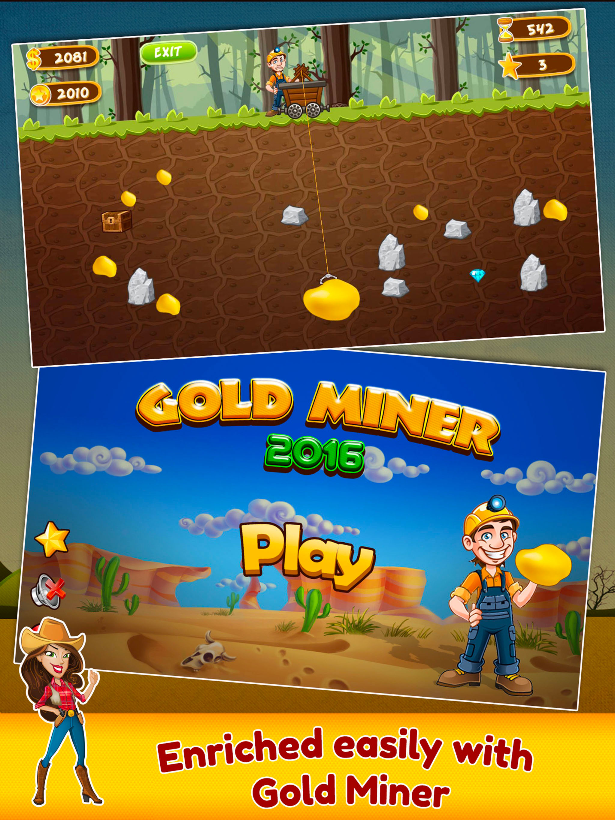 Gold Miner: Classic Game screenshot 9