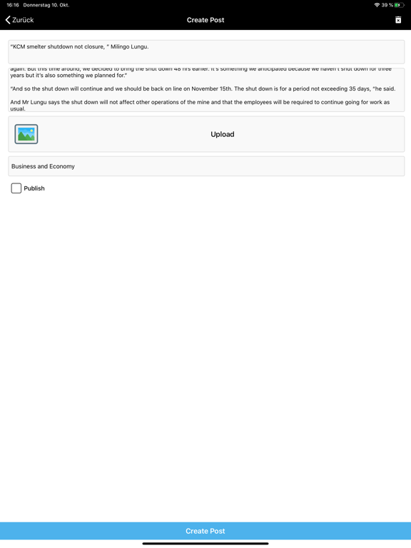 Screenshot #6 pour Smart Eagles Reporter