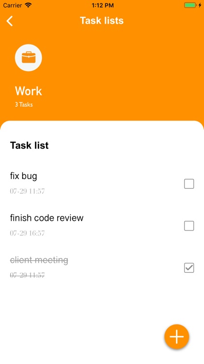 Task Manage - Life list