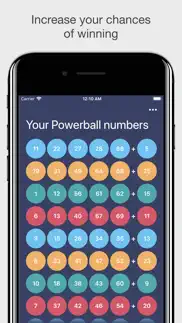 lottery balls - random picker iphone screenshot 1