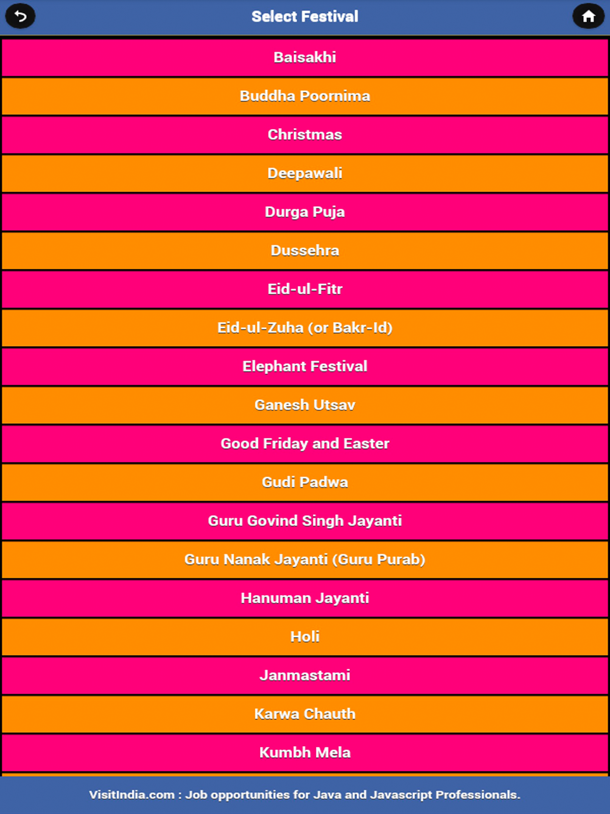 VisitIndia.com screenshot 8