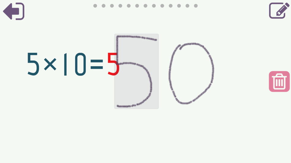 #9. Times Tables 10x10 (iOS) بواسطة: Sergey Malugin