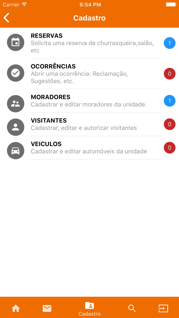 iPhone screenshot