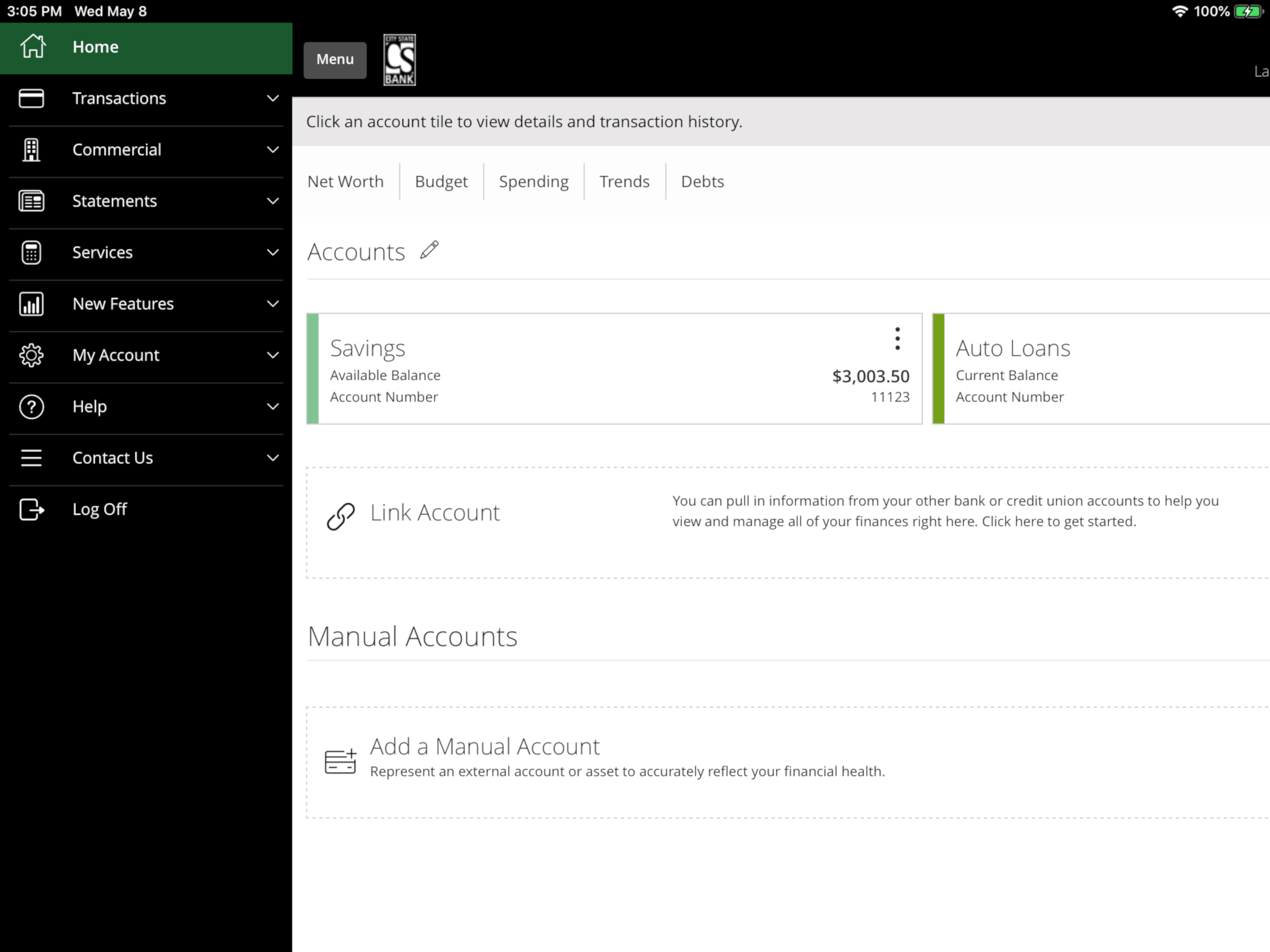 City State Bank Mobile Banking screenshot 8