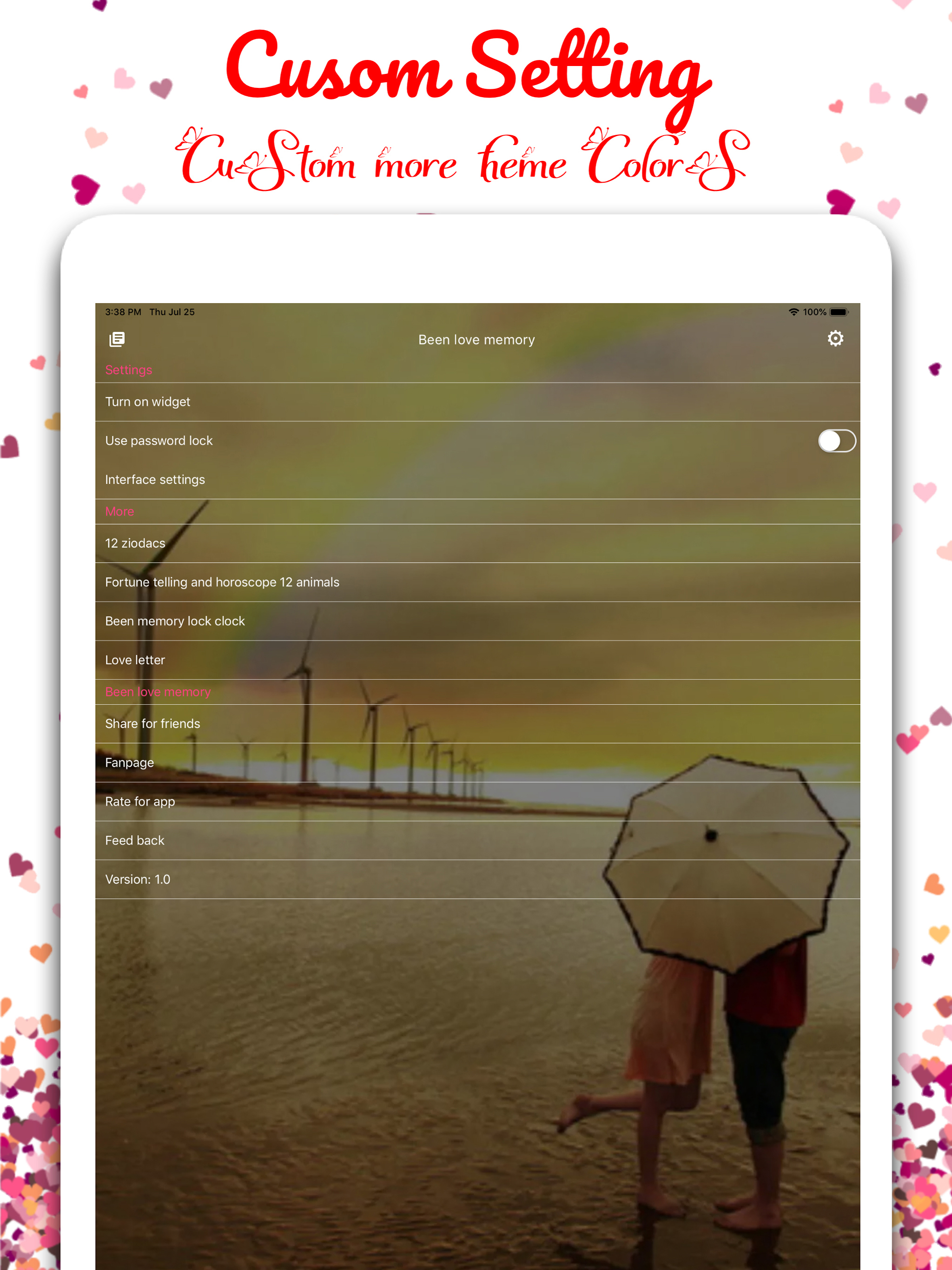Love Memory: InLove Widgets screenshot 8