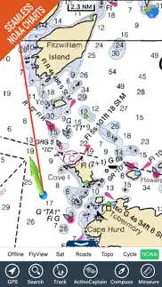 great lakes hd nautical charts iphone screenshot 1