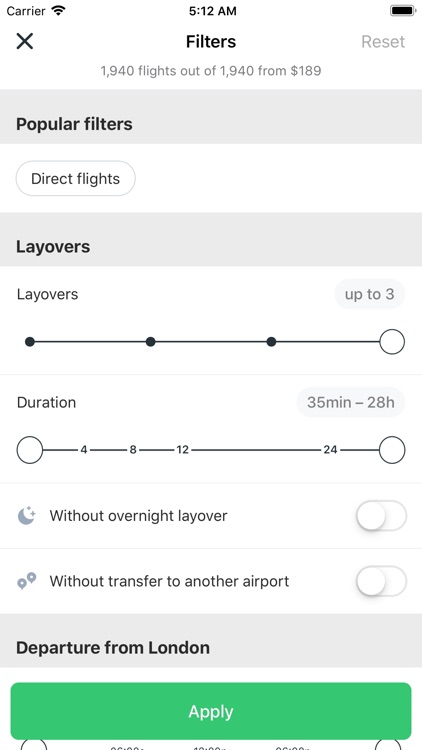 Low Fare Flights