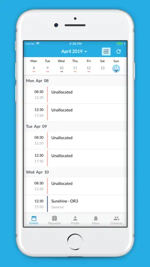 WeRoster Australia screenshot 2