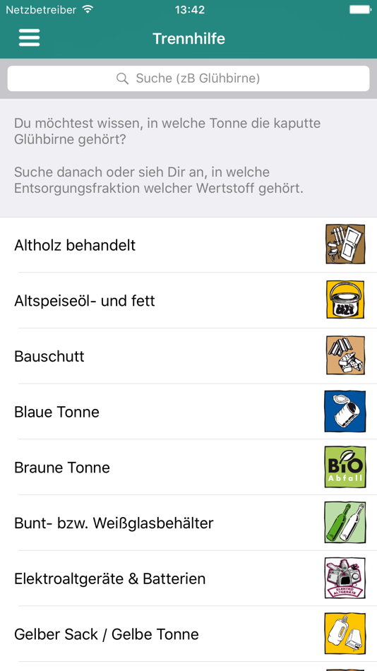 #4. Müll App (iOS) By: Symvaro GmbH