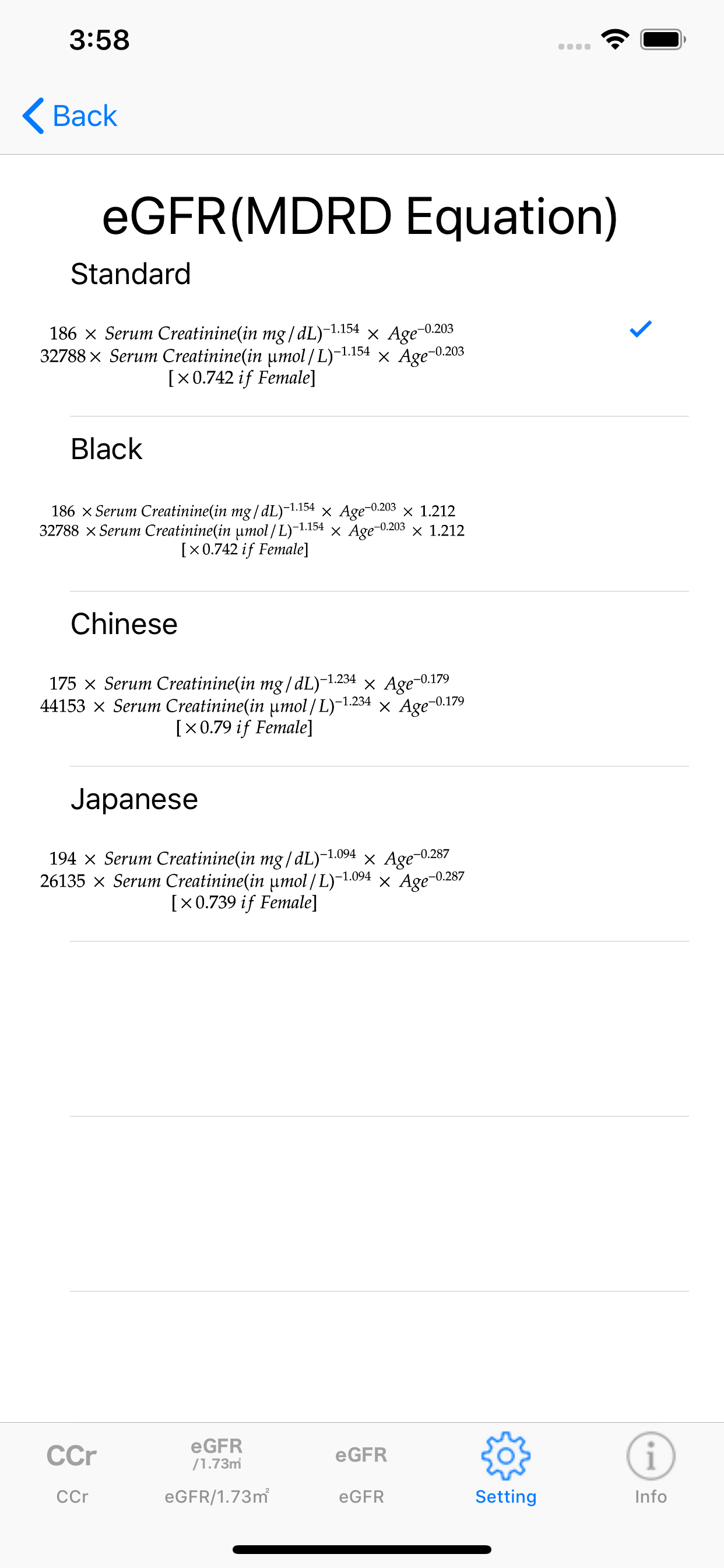 CreatinineClearanceCalculator