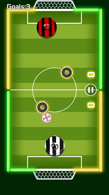 桌面冰球王者：街机厅双人对决