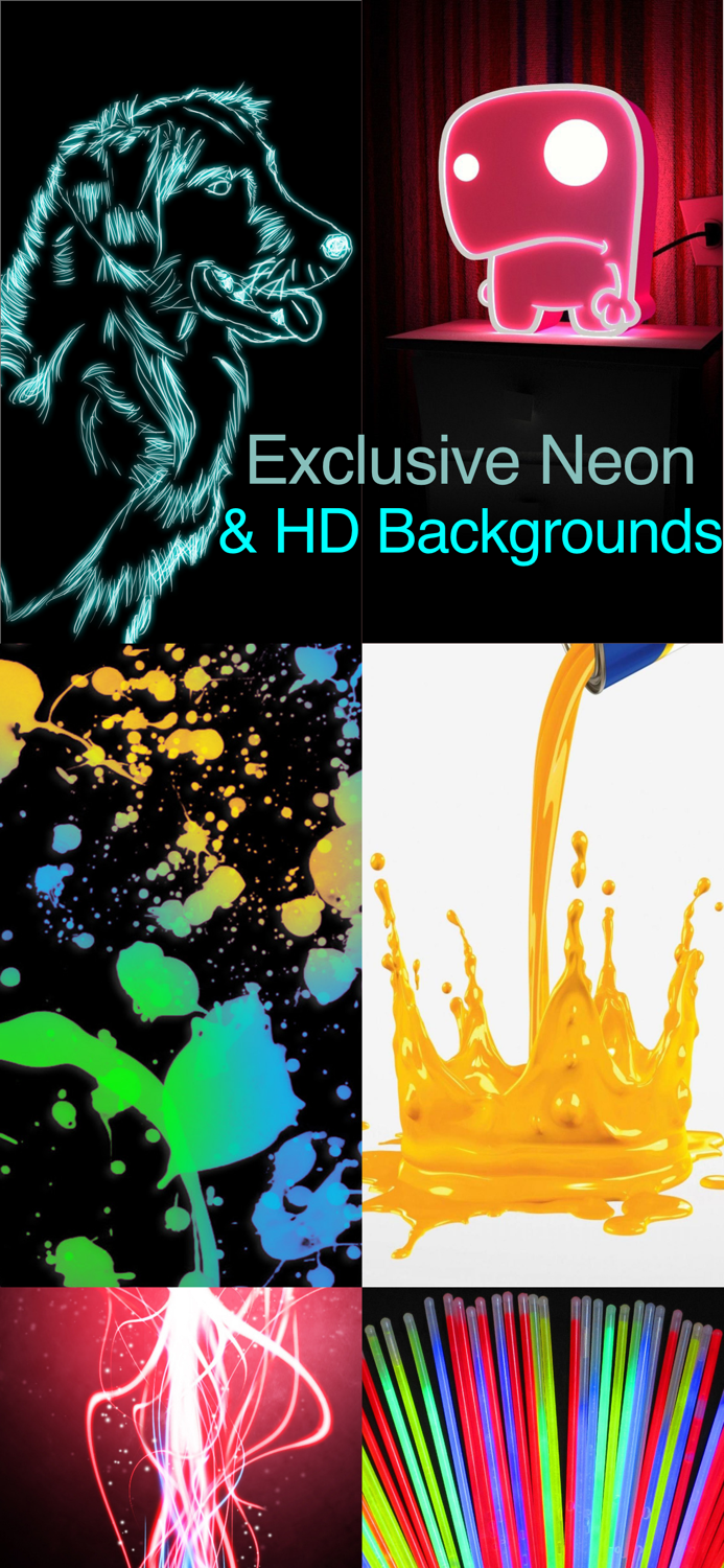 Exclusive Live Neon Wallpaper