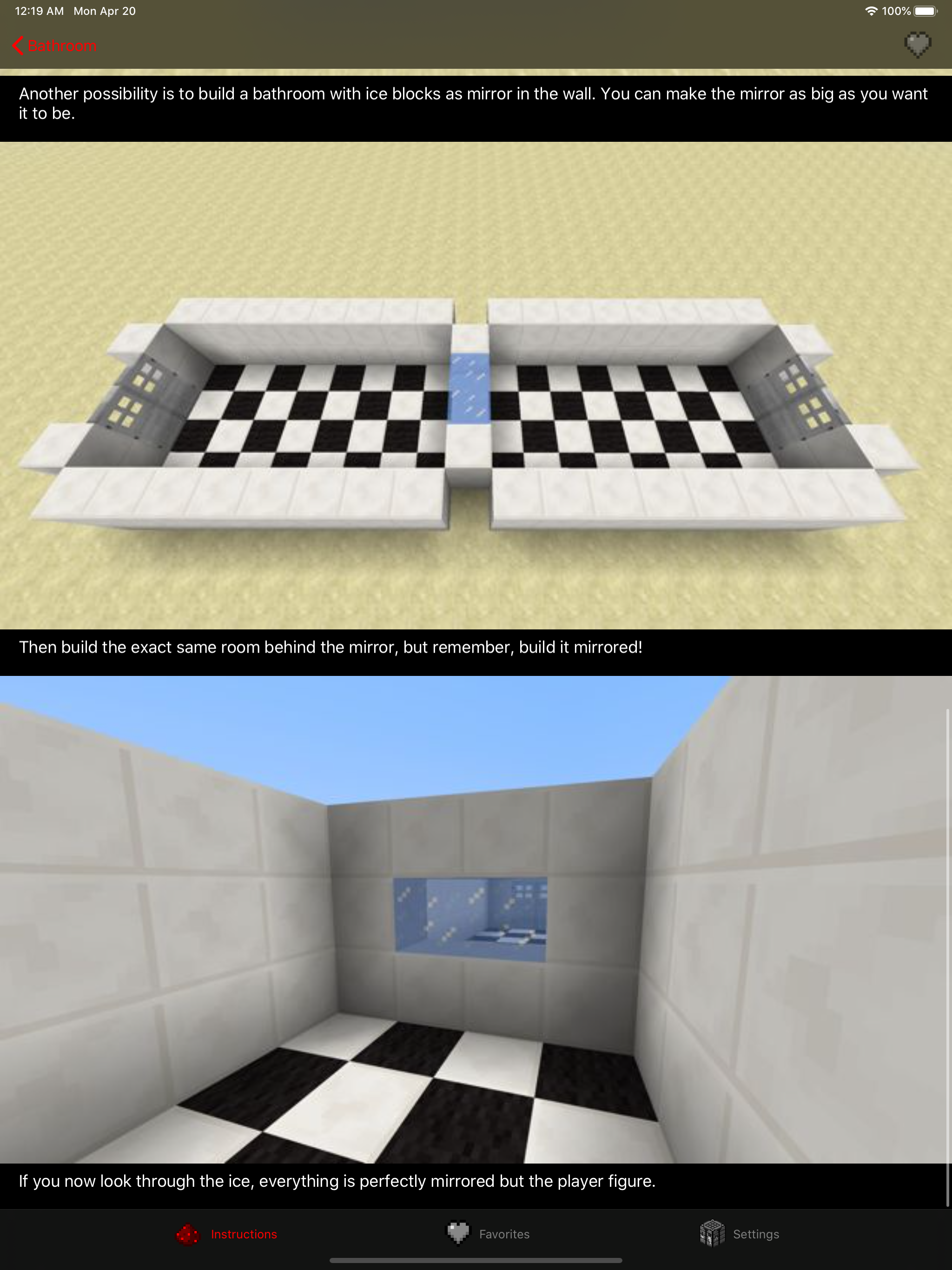 iFurniture Minecraft Designs screenshot 13
