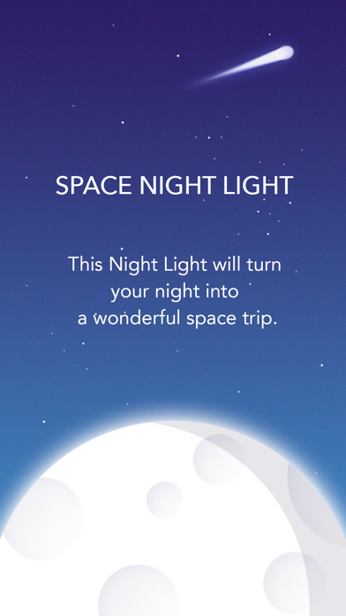 Screenshot 1 of Space Night Light App