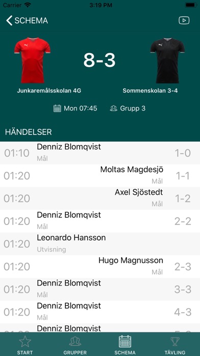 App screenshot