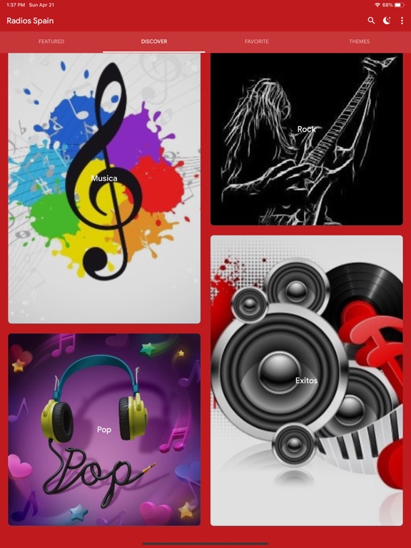 App screenshot
