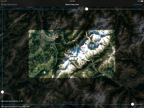 EasyTrails GPS iPad app afbeelding 4