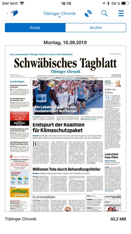 Schwäbisches Tagblatt screenshot-3