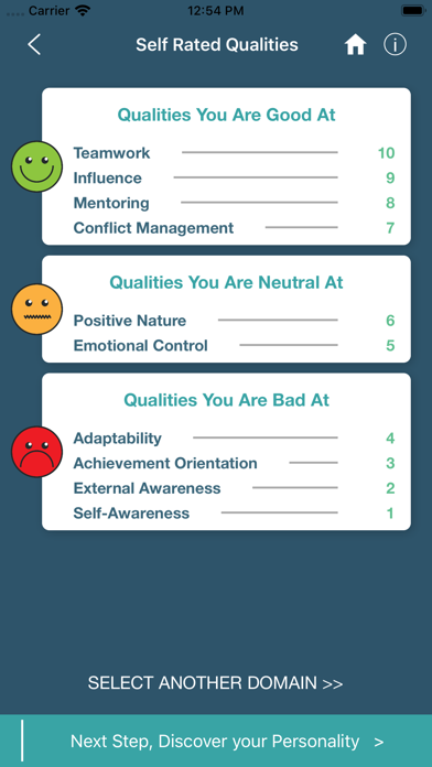 Discover Personality Screenshot