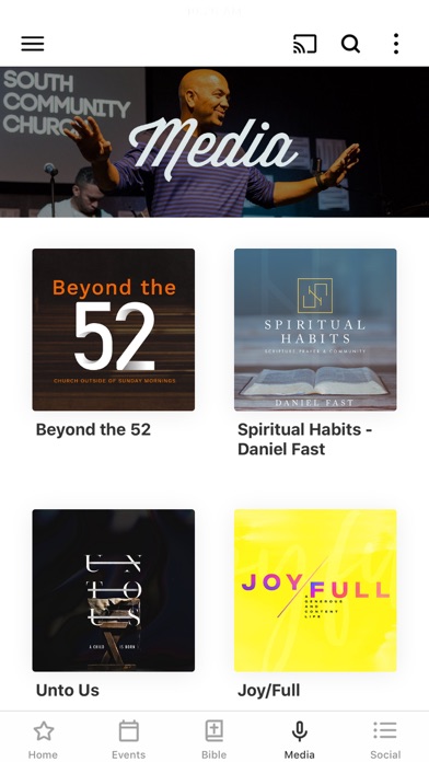 South Community Church Screenshot