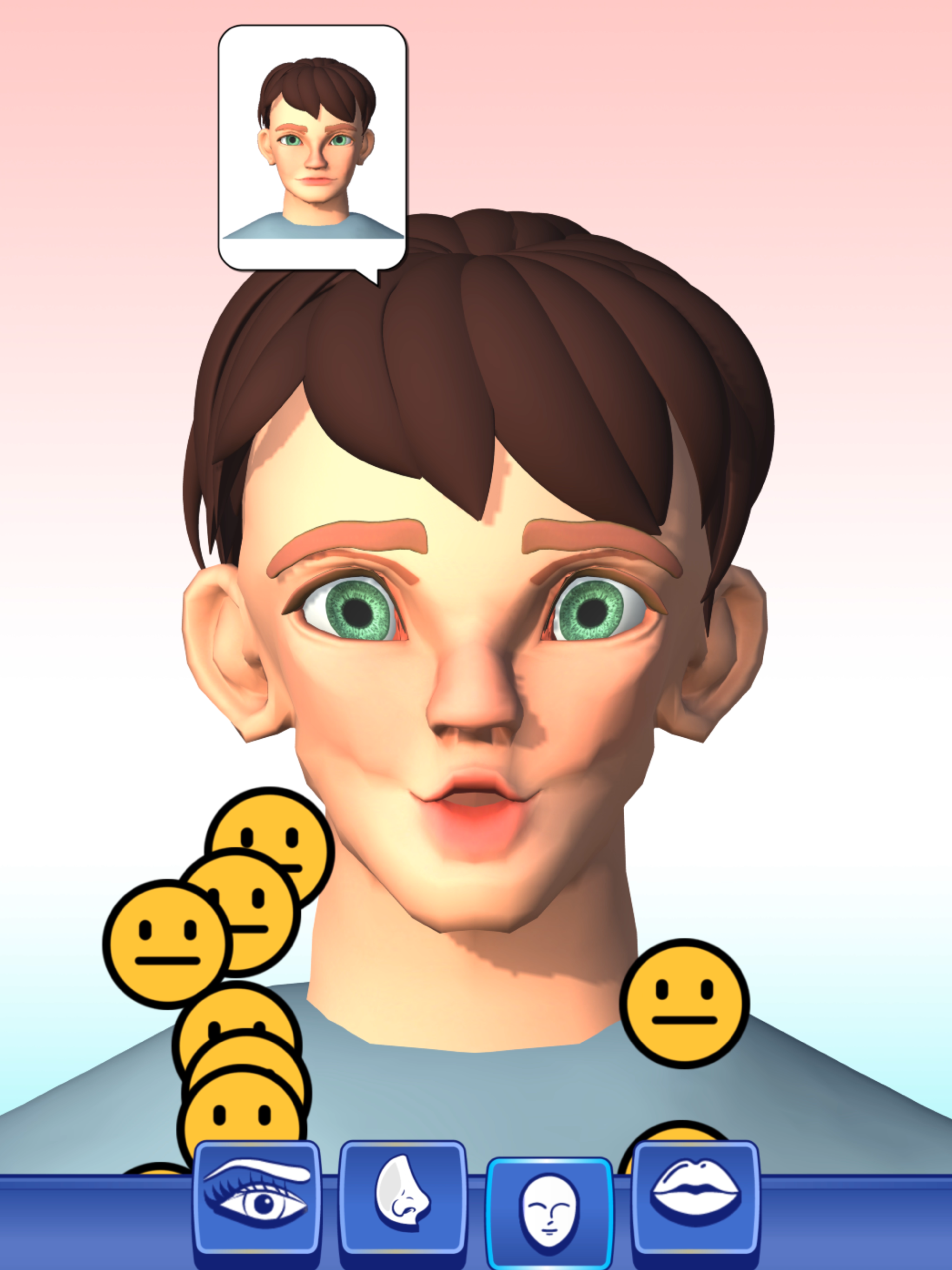 Fancy Faces 3D screenshot 7