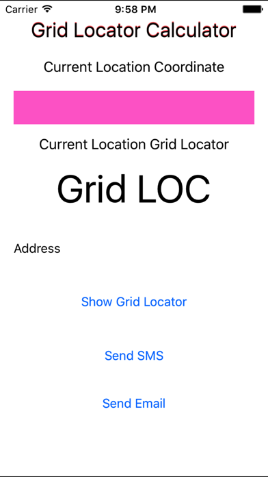Screenshot #1 pour Grid Locator Calculator